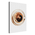 Tableaux Une tasse de café sur une soucoupe