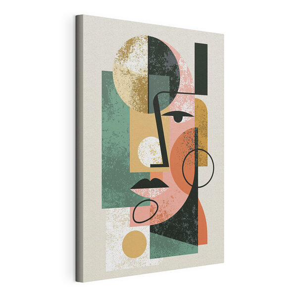 Œuvre d'art représentant un visage Tableaux Œuvre d'art représentant un visage