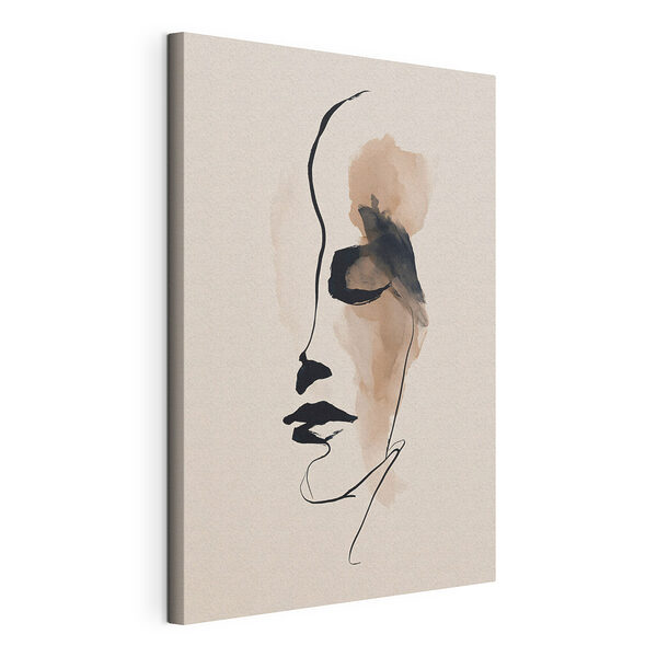 Dessin représentant le visage d'une femme Tableaux Dessin représentant le visage d'une femme