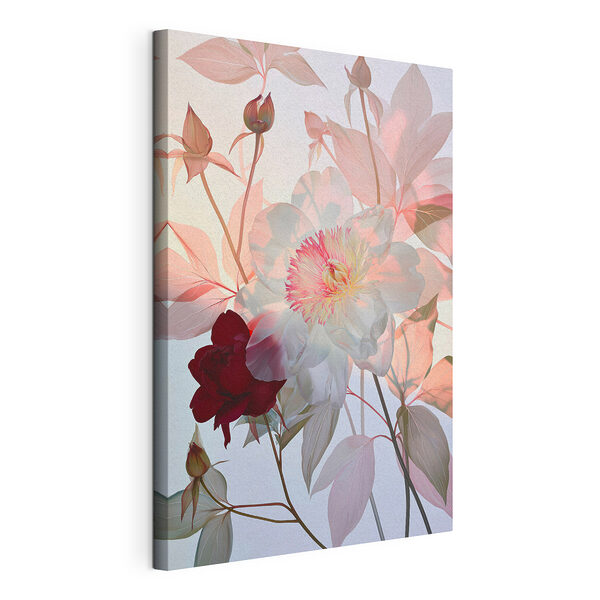 Des fleurs délicates aux teintes pastel douces Tableaux Des fleurs délicates aux teintes pastel douces