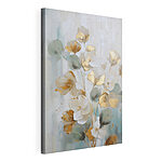 Tableaux Peinture représentant des fleurs sur fond blanc