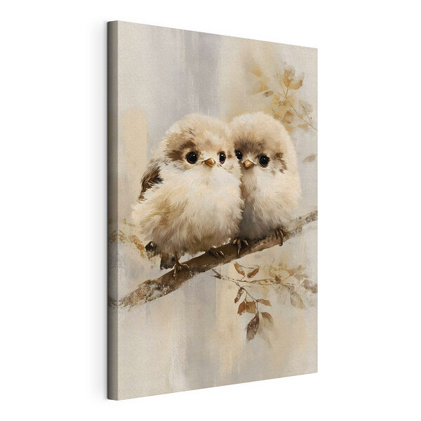 Deux oiseaux sur une branche Tableaux Deux oiseaux sur une branche