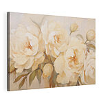 Tableaux Peinture représentant des fleurs sur fond blanc