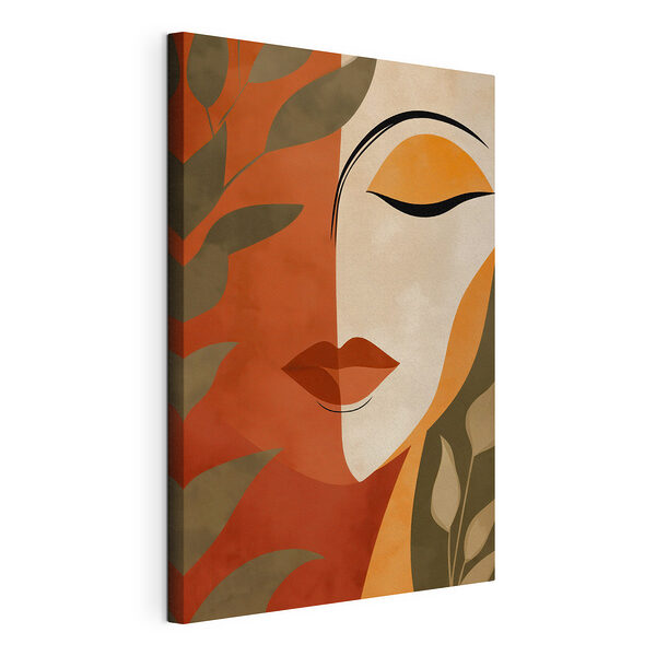 Peinture représentant le visage d'une femme Tableaux Peinture représentant le visage d'une femme