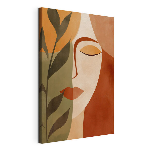 Peinture représentant le visage d'une femme Tableaux Peinture représentant le visage d'une femme