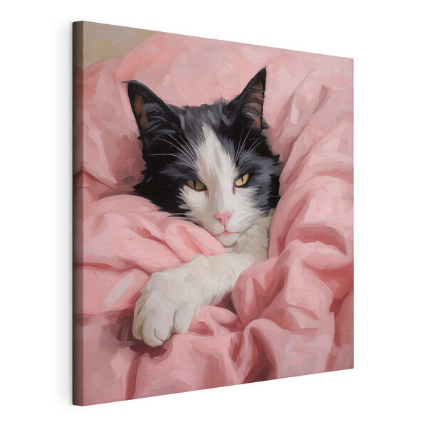 Tableaux Chat allongé sur une couverture (UGS : s50129) Tableaux Tableaux Chat allongé sur une couverture (UGS : s50129)