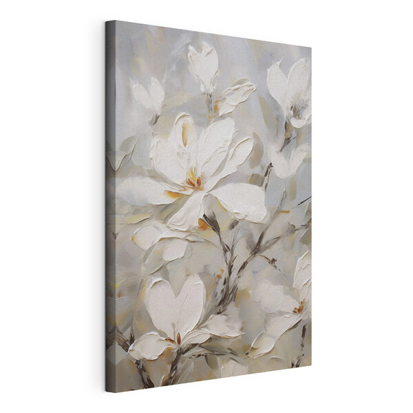 Tableaux Peinture représentant des fleurs blanches
