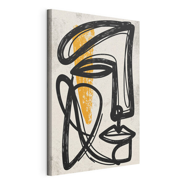 Tableaux Art noir et jaune (UGS : s49859) Tableaux Tableaux Art noir et jaune (UGS : s49859)