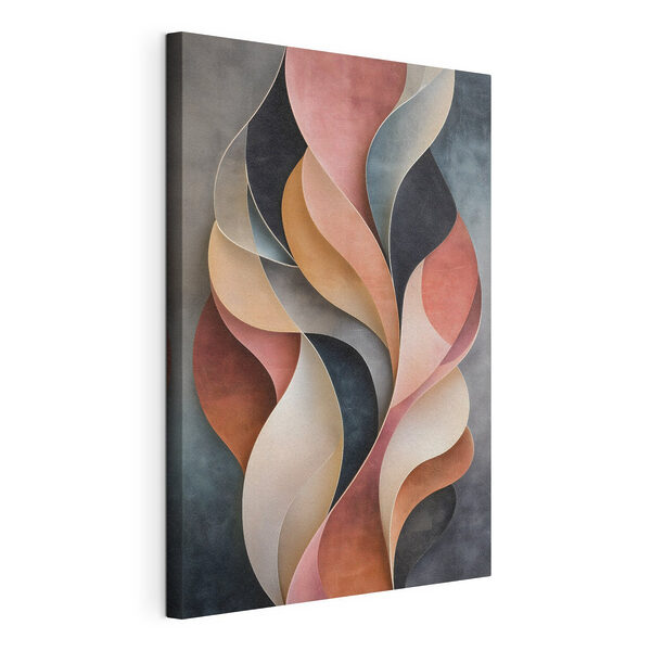 Œuvre d'art colorée en papier Tableaux Œuvre d'art colorée en papier