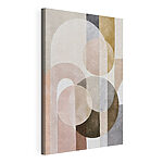 Tableaux Formes abstraites aux couleurs douces