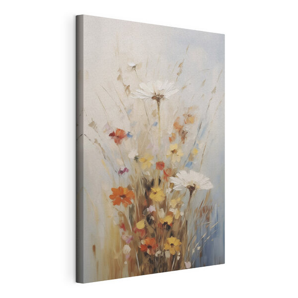 Tableaux Tableaux Peinture représentant des fleurs dans un vase (UGS : s50182)