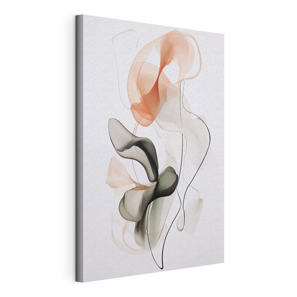 Tableaux Tableaux Des formes fluides dans des tons doux (UGS : s50188)