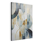 Tableaux Peinture sur fond blanc et gris