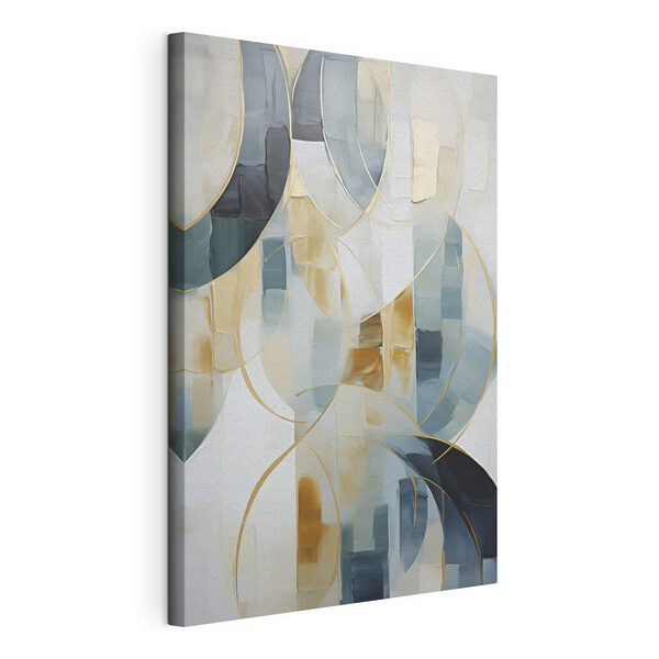Tableaux Tableaux Peinture sur fond blanc et gris (UGS : s50197)