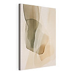 Tableaux Des formes fluides dans des tons discrets