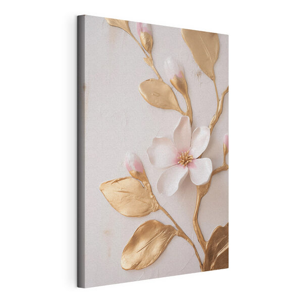 Tableaux Fleur délicate aux nuances pastel douces