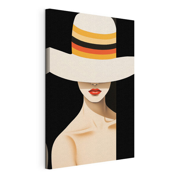 Tableaux Femme portant un chapeau