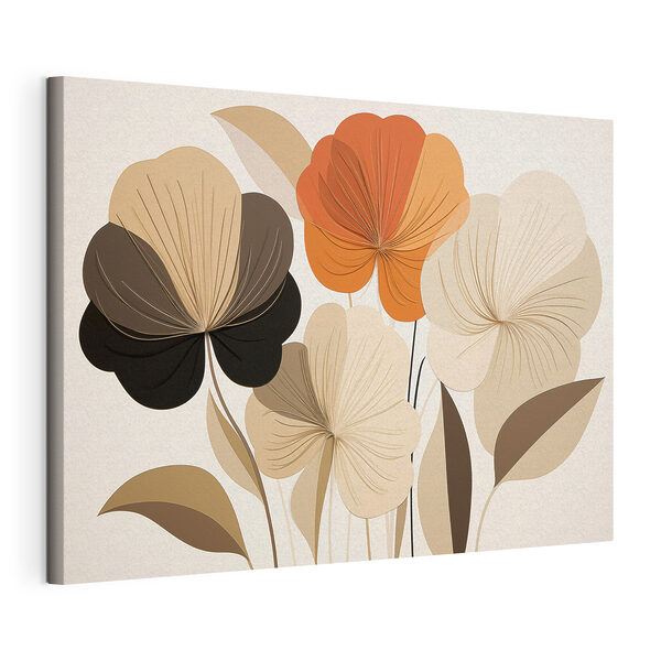 Tableaux Composition florale avec des feuilles