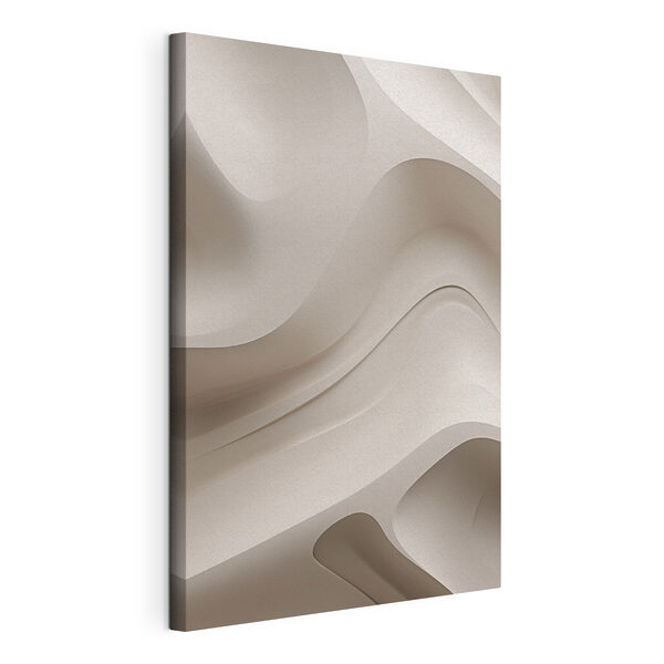 Tableaux Fond ondulé blanc et gris