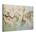 Tableaux Peinture représentant une fleur blanche