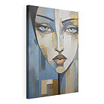 Tableaux Peinture représentant le visage d'une femme