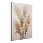 Tableaux Motte d'herbe brune et blanche