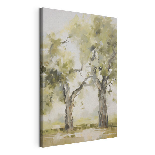 Tableaux Peinture représentant deux arbres