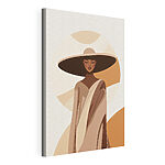 Tableaux Femme portant un chapeau