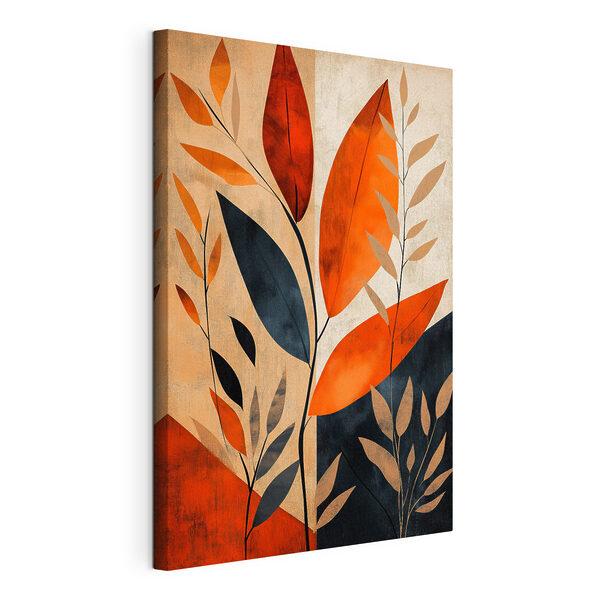 Tableaux Peinture représentant des feuilles et des branches