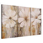 Impression sur toile modulaire Trois œuvres d'art