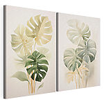 Impression sur toile modulaire Peinture représentant une plante