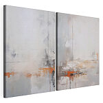 Impression sur toile modulaire Deux œuvres d'art