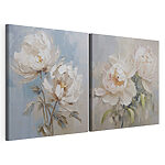 Impression sur toile modulaire Peinture de fleurs sur toile