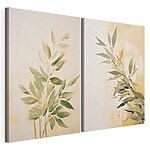 Impression sur toile modulaire Peinture représentant une plante