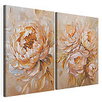 Impression sur toile modulaire Peinture de fleurs sur toile