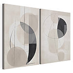 Impression sur toile modulaire Paire d’œuvres d’art