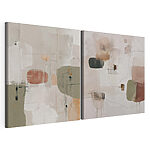 Impression sur toile modulaire Peinture de différentes couleurs