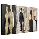 Impression sur toile modulaire Quelques tableaux représentant des personnages