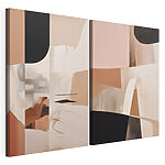 Impression sur toile modulaire Collage artistique
