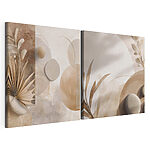 Impression sur toile modulaire Collage artistique