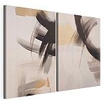 Impression sur toile modulaire Deux œuvres d'art