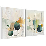 Impression sur toile modulaire Deux œuvres d'art