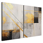 Impression sur toile modulaire Deux œuvres d'art