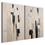 Impression sur toile modulaire Quelques tableaux représentant des personnes