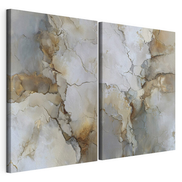 Textures artistiques dans des tons neutres Impression sur toile modulaire Textures artistiques dans des tons neutres
