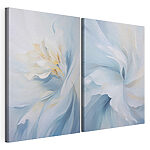 Impression sur toile modulaire Peinture représentant une fleur