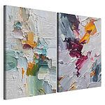 Impression sur toile modulaire Des couleurs vives aux traits audacieux