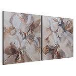Impression sur toile modulaire Peinture de fleurs sur toile
