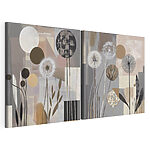 Impression sur toile modulaire Deux tableaux représentant des pissenlits