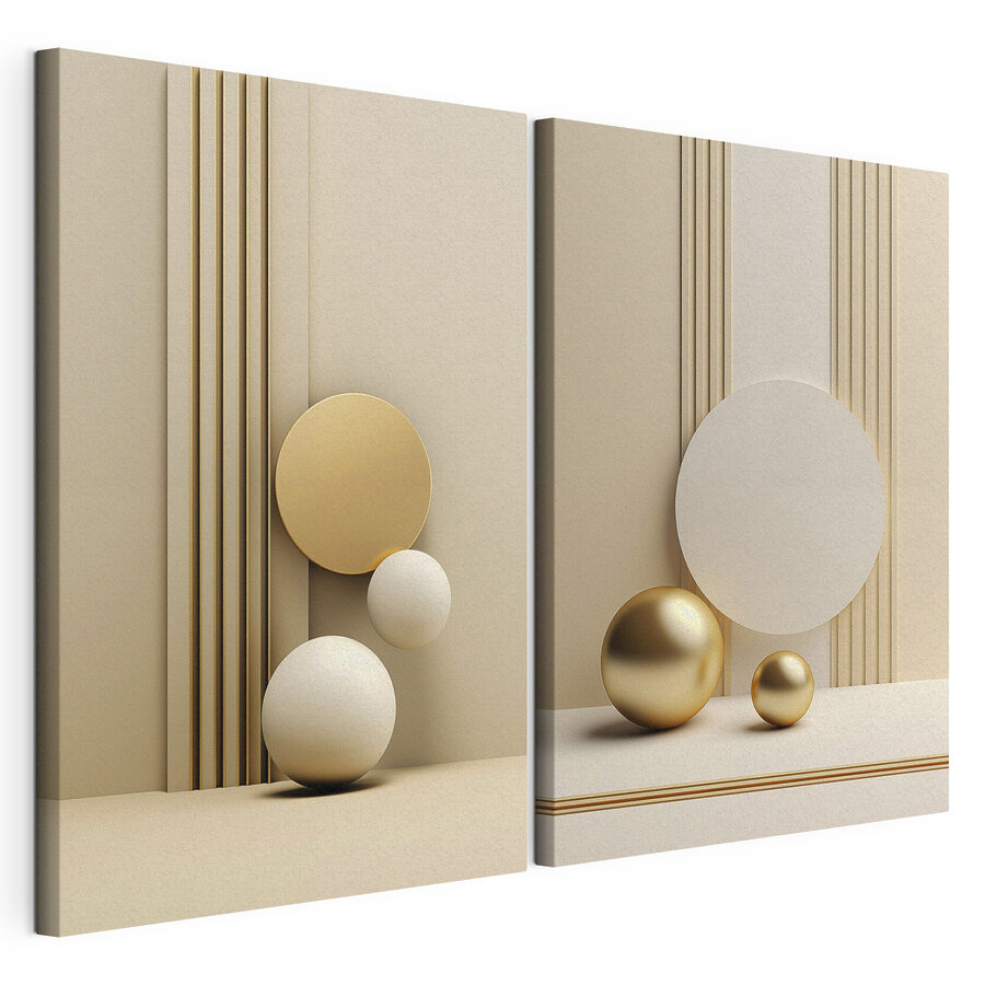 Tableau modulaire Charme des sphères (UGS : m30056) Tableau modulaire Charme des sphères (UGS : m30056)